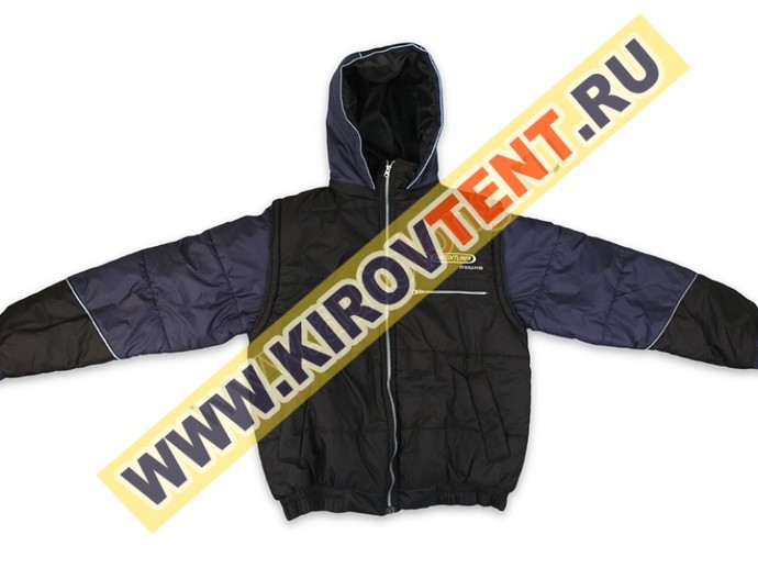 Куртка комбин. с вышивкой FREIGHTLINER (48, Синий)