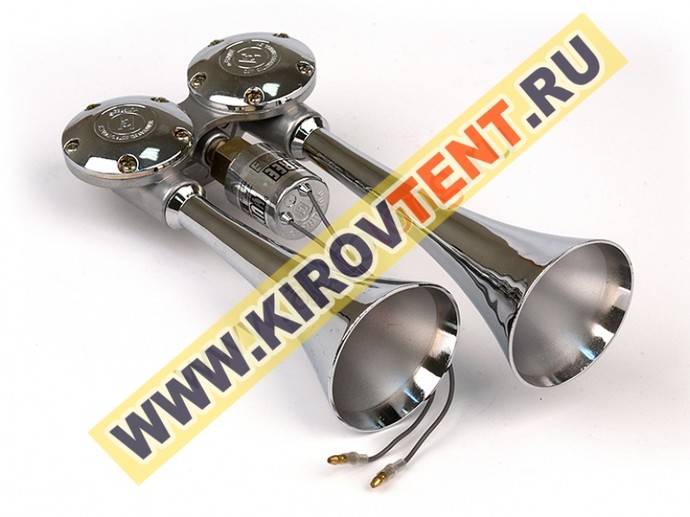 Сигнал Y- 104 2- рожк. 24в. хром (ракета очень мал.)